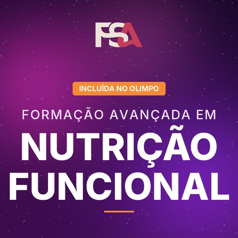 Capa da Formação Avançada em Nutrição Funcional